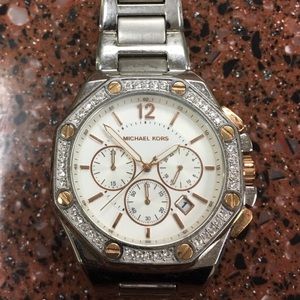 Michael Kors 2 tone watch